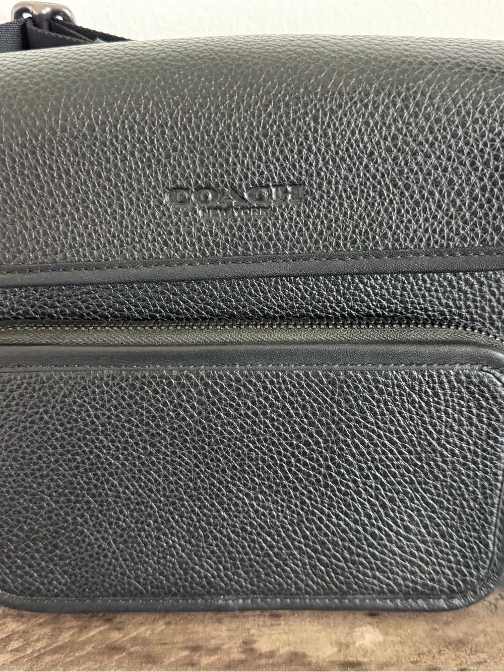 Coach Black Sullivan Flap Crossbody